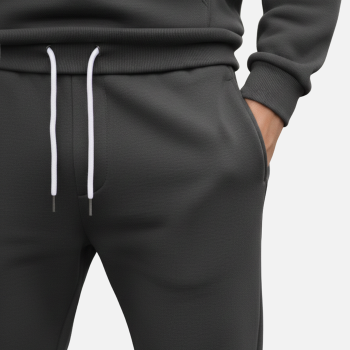 Men's Tracksuit Set - Slim Fit Hoodie & Joggers Co-ord