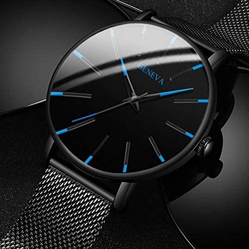 Slim men's business watch – minimalist design, stainless steel, for everyday and formal occasions 1