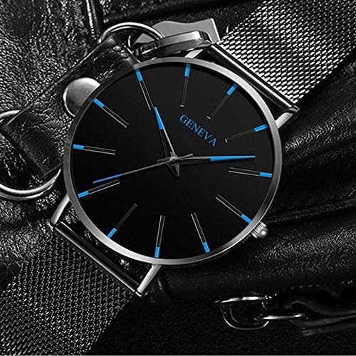 Slim men's business watch – minimalist design, stainless steel, for everyday and formal occasions 2