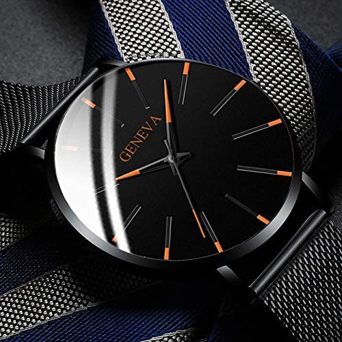 Slim men's business watch – minimalist design, stainless steel, for everyday and formal occasions 5