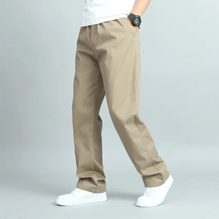 MEN'S WIDE COTTON PANTS 0