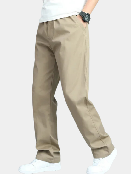 MEN'S WIDE COTTON PANTS 1