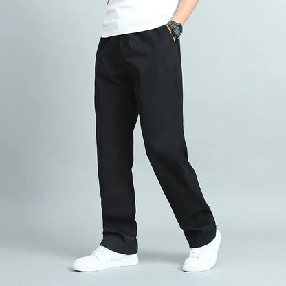 MEN'S WIDE COTTON PANTS 4
