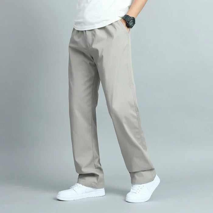 MEN'S WIDE COTTON PANTS 5