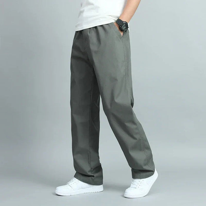 MEN'S WIDE COTTON PANTS 6