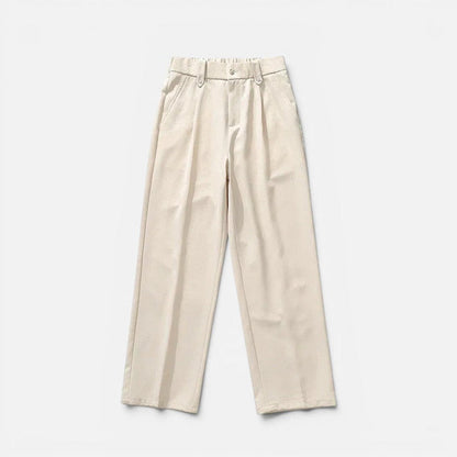Wide-leg trousers, loose fit, long 0