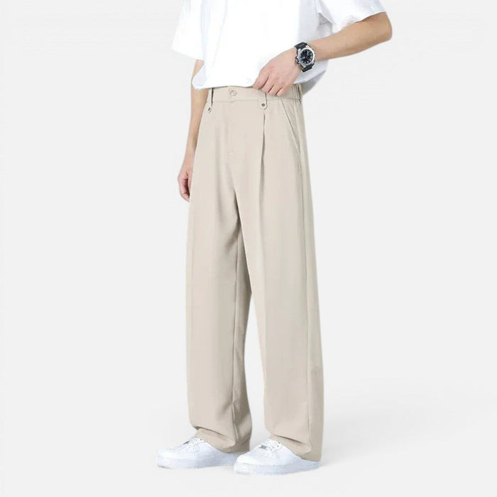 Wide-leg trousers, loose fit, long 2