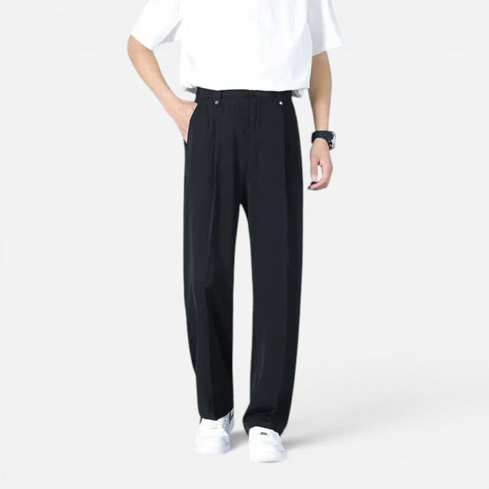 Wide-leg trousers, loose fit, long 6