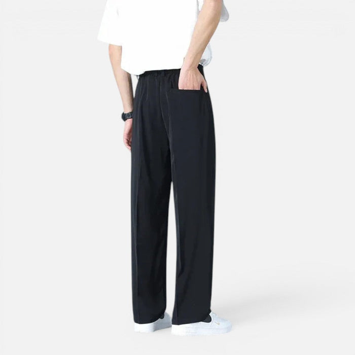Wide-leg trousers, loose fit, long 7