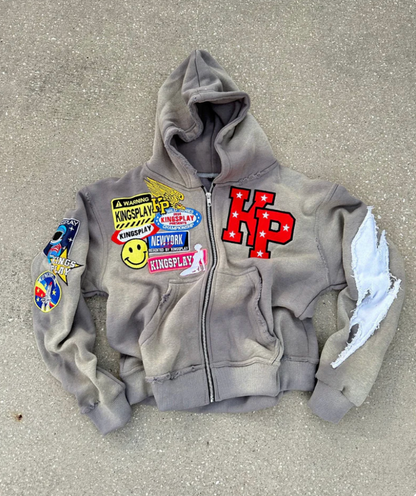 Men's Zip-Up Jacket Lightweight Breathable Hoodie