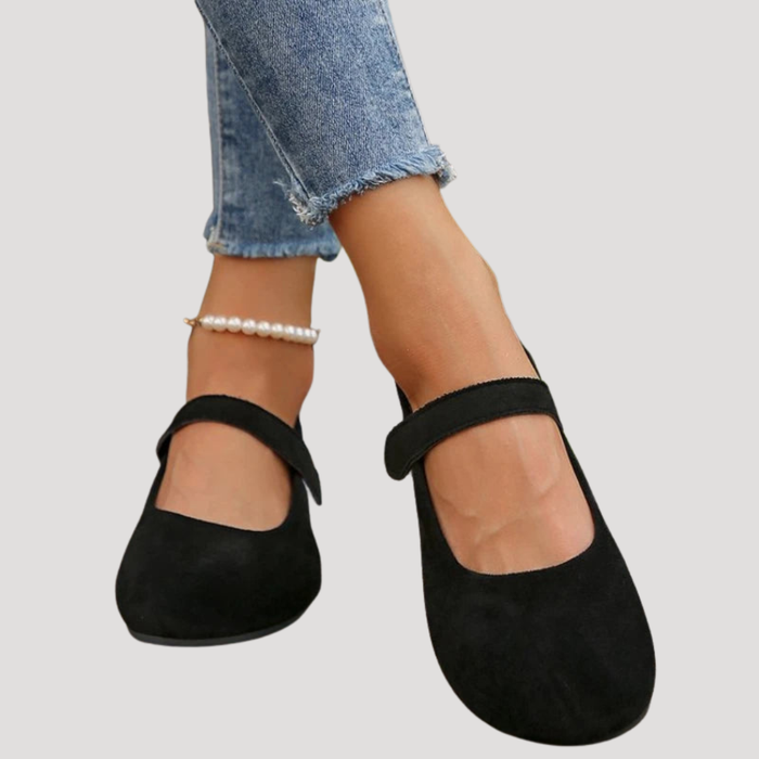 Women’s Comfortable Suede Mary Jane Flats 1