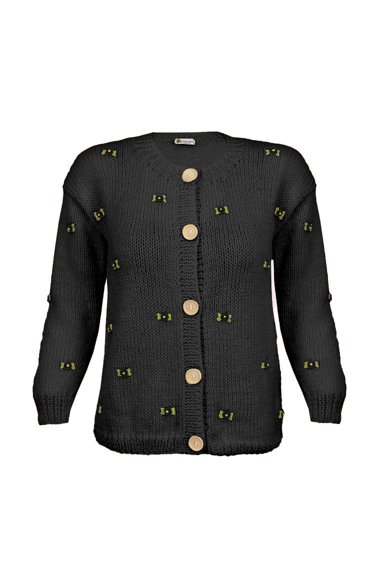 MUSCARI Wool Cardigan