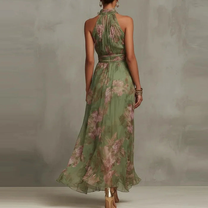 Natalie Floral Maxi Wedding Guest Dress 1