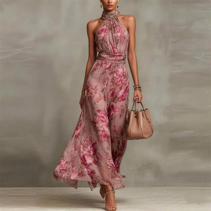 Natalie Floral Maxi Wedding Guest Dress 2