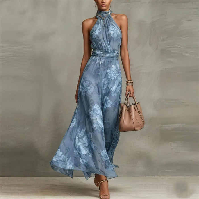 Natalie Floral Maxi Wedding Guest Dress 3