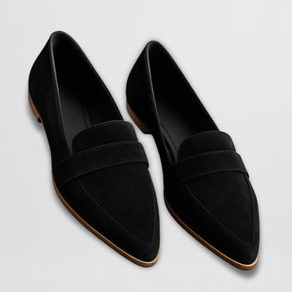 Magdalena | Women's Spring Pointed Toe Suede Loafers 2
