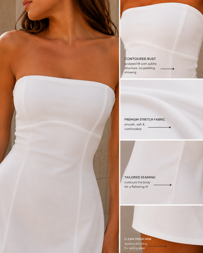 Nova | Strapless Mini Dress Bodice - Lumina 4