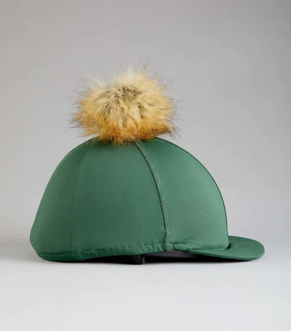 PEI Jersey Hat Silk with Faux Fur Pom Pom - helmet covers
