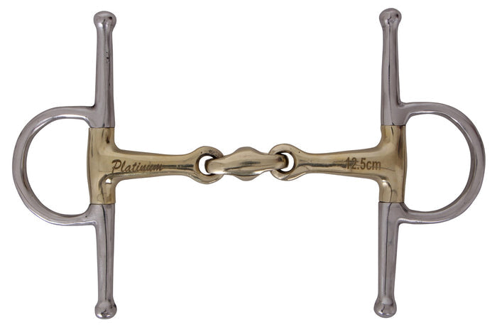 PLATINUM GERMAN SILVER FULL CHEEK WITH LOZENGE