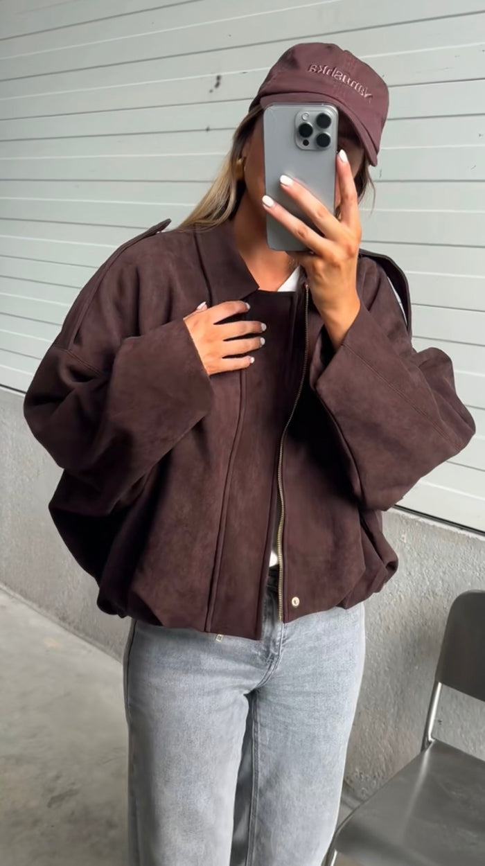 PRICKLE & POLLY - Lyla Jacket - Chocolate