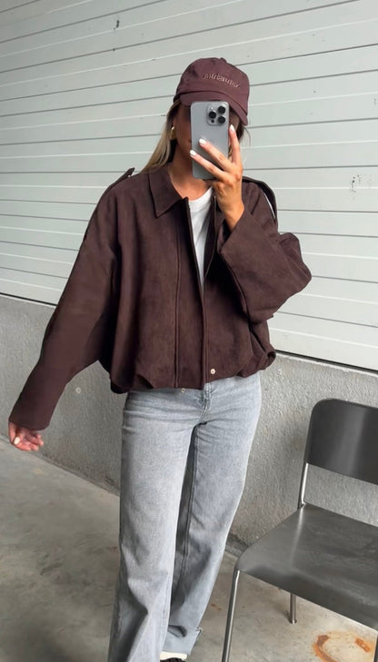 PRICKLE & POLLY - Lyla Jacket - Chocolate