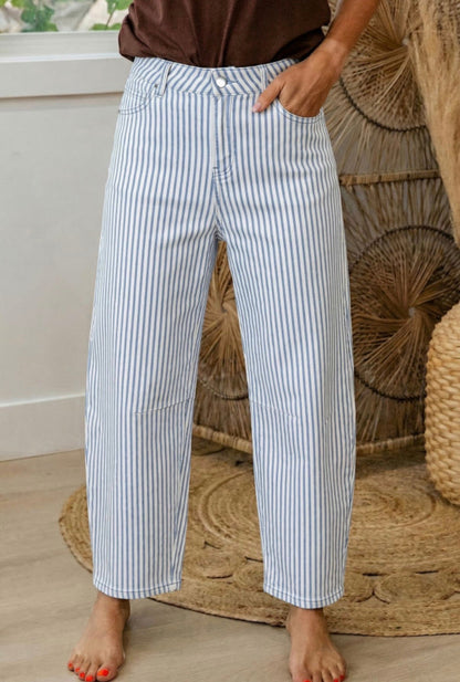 PRICKLE & POLLY - Stripe Barrel - Blue