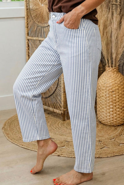 PRICKLE & POLLY - Stripe Barrel - Blue