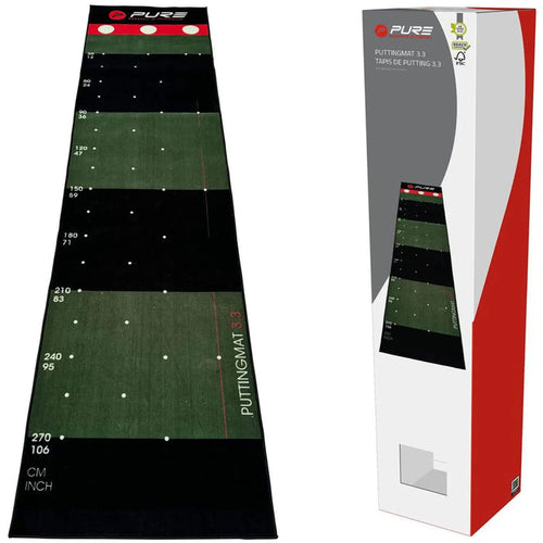 Pure2Improve Golf Putting Mat 3.3 (80 x 330 cm)