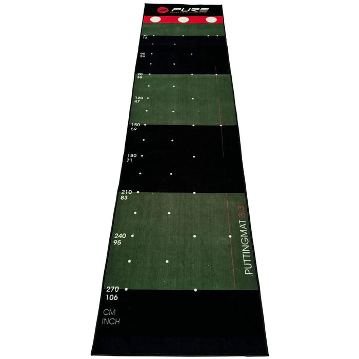 Pure2Improve Golf Putting Mat 3.3 (80 x 330 cm)