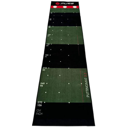 Pure2Improve Golf Putting Mat 3.3 (80 x 330 cm)