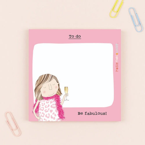 ROSIE MADE A THING - STICKY JOT PAD - Be Fabulous