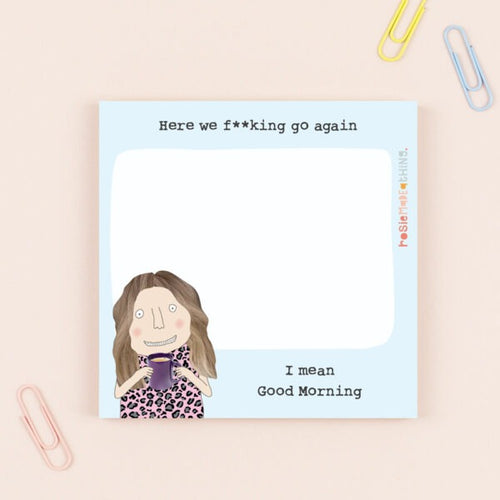 ROSIE MADE A THING - STICKY JOT PAD - Here We Go
