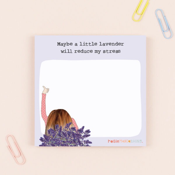 ROSIE MADE A THING - STICKY JOT PAD - Lavender