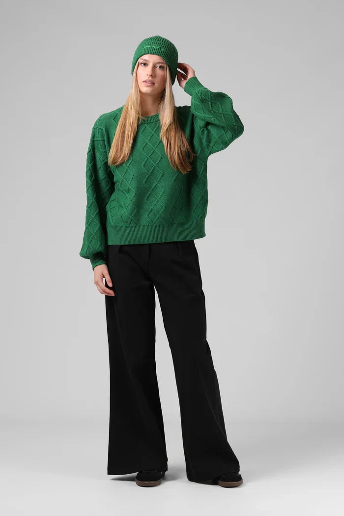 RPM - CABLE KNIT - Green