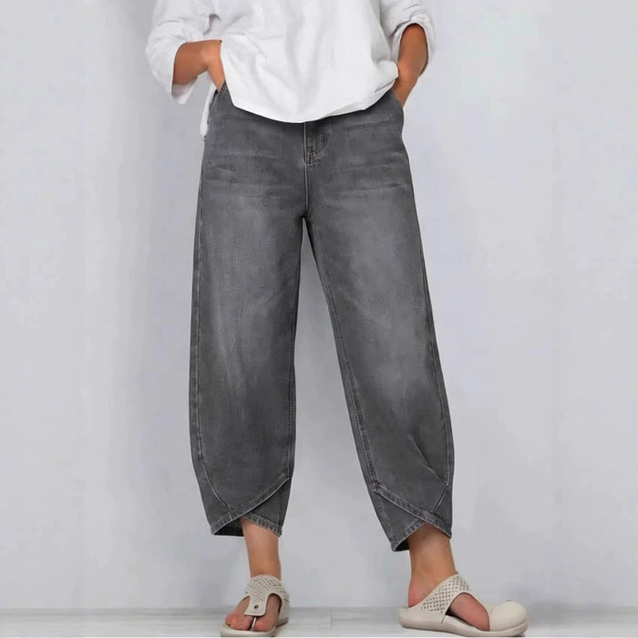 Women’s Denim Barrel Leg Jeans 2