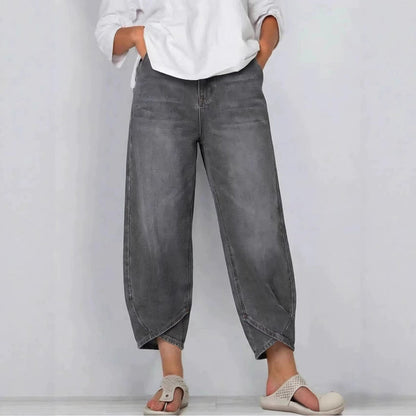 Women’s Denim Barrel Leg Jeans 2
