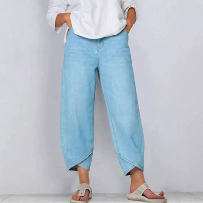 Women’s Denim Barrel Leg Jeans 3