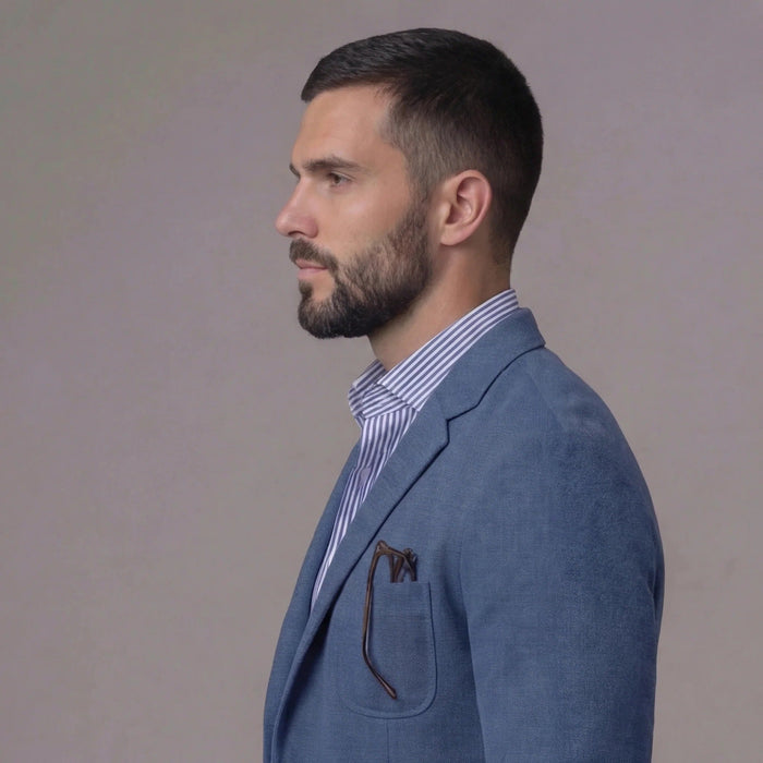 LINEN BLAZER JACKET FOR MEN 4