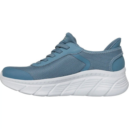 Skechers Ladies Slip-ins BOBS Flex Hi Linear Force Trainers