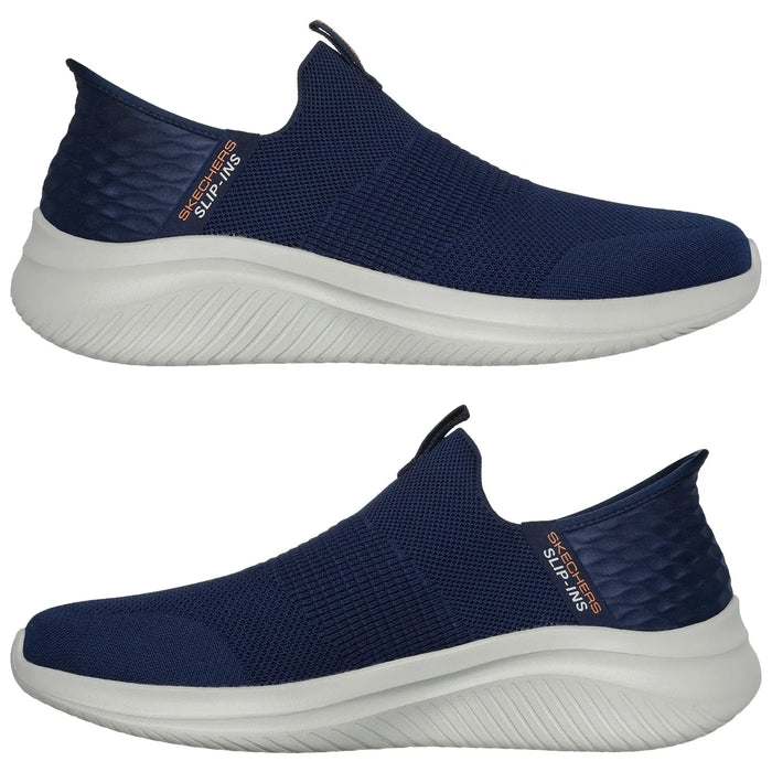 Skechers Mens Ultra Flex 3.0 Smooth Step Slip-Ins Trainers (Wide)