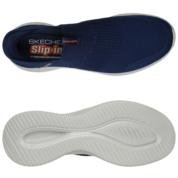 Skechers Mens Ultra Flex 3.0 Smooth Step Slip-Ins Trainers (Wide)
