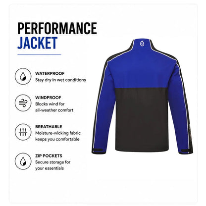Sunderland Golf Mens Matterhorn Waterproof Jacket