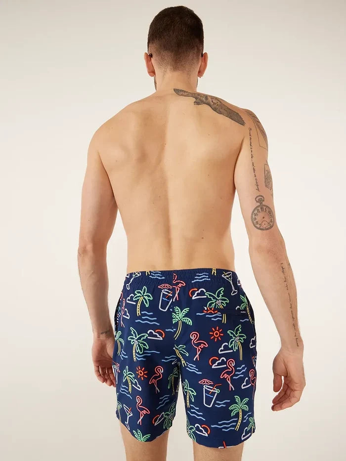 The Neon Lights 7" (Classic Swim Trunk) - Image 3 - Chubbies Shorts