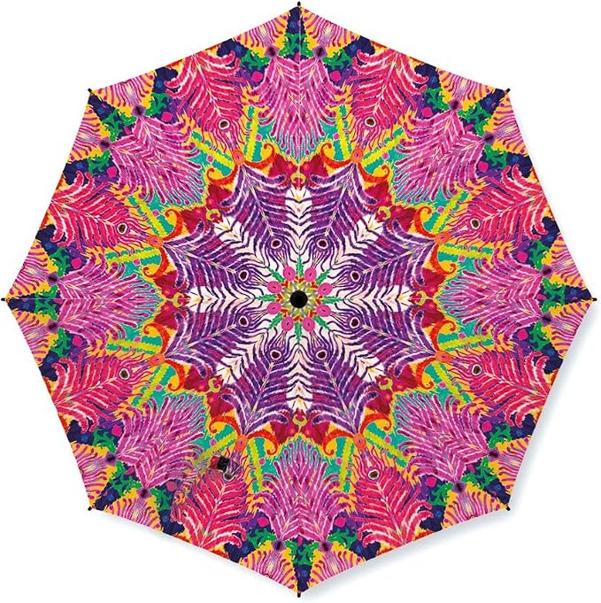 UMBRELLA - PEACOCK IKAT