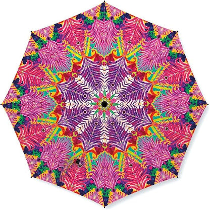 UMBRELLA - PEACOCK IKAT