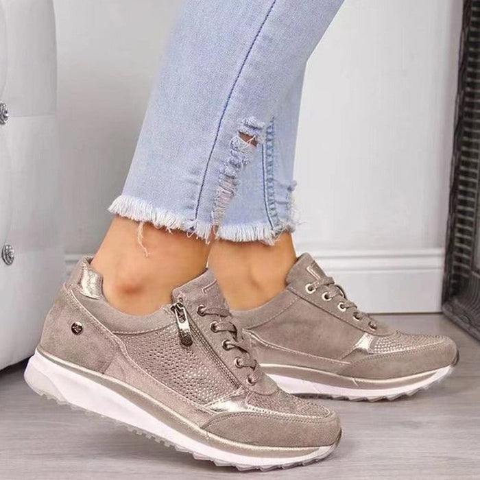 Women's Orthopedic Sneakers with Zipper - Comfortable and Stylish for Every Day 8