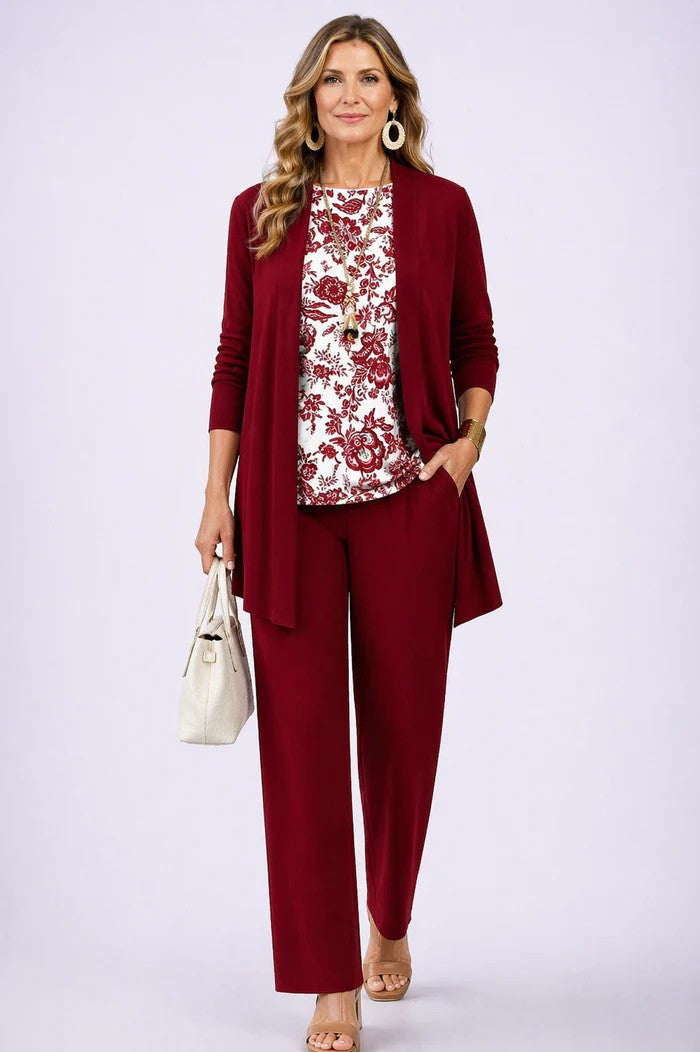 Vela 3-Piece Set | Relaxed Fit, Lightweight, Printed Trousers 6