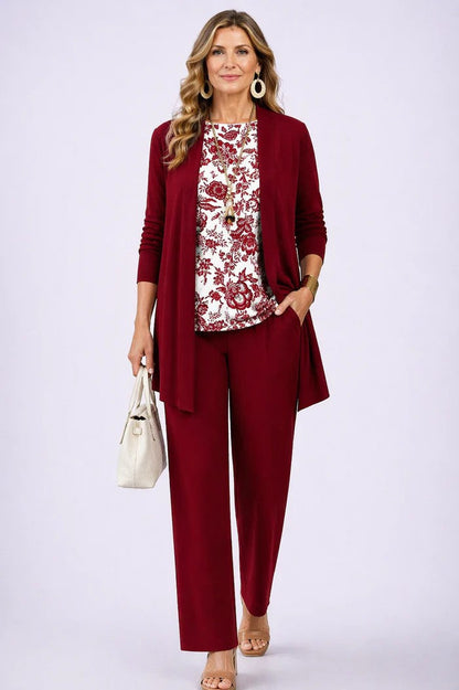 Vela 3-Piece Set | Relaxed Fit, Lightweight, Printed Trousers 6