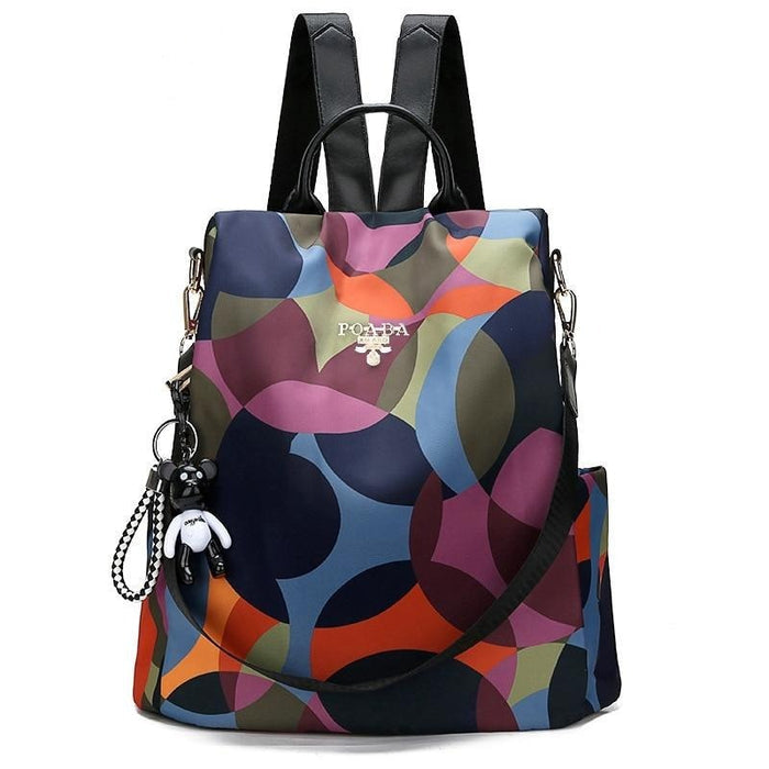 Water-Resistant Anti-Theft Backpack – Hidden Back Access & Multi-Pocket Design 0