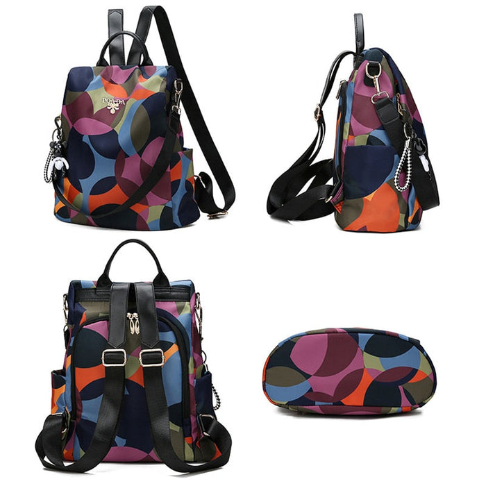 Water-Resistant Anti-Theft Backpack – Hidden Back Access & Multi-Pocket Design 1